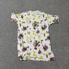 スーパーハッカ ワンピース　花柄　半袖