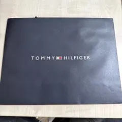 TOMMY HILFIGER ショップ袋 黒