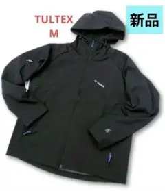 【新品未使用】タルテックス 防風 裏フリース メンズ ブラック M
