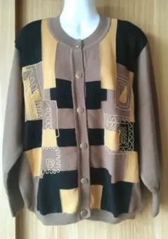 刺繍カーディガン