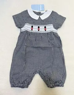 Jojo Maman Bébé 刺繍ロンパース　12-18m