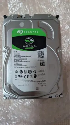Seagate Barracuda 8TB 内蔵型HDD 健康状態注意⚠️