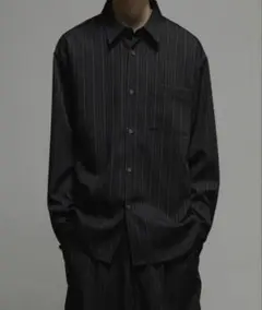 CASPER JOHN Imitation wool huge shirts
