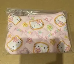 みんなのキルト シークレットミニフラットポーチ キティ