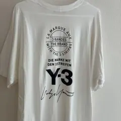 【美品】Y-3 Tシャツ ホワイト Lサイズ