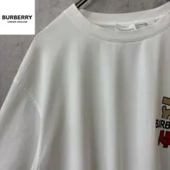 【激レア】Burberry バーバリー　Tシャツ　完売モデル　現行タグ　ゆるだぼのサムネイル