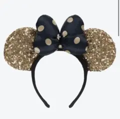 ミニーマウス　スパンコール　カチューシャ