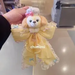 上海ディズニー　クッキーアン大きいリボン　飾り