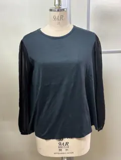 新品‼️Drawerカットソー　 袖シルクのサムネイル