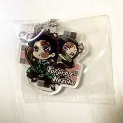 鬼滅の刃 ぴた！ でふぉめ アクリルキーホルダー 竈門炭治郎 禰豆子