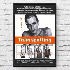 trainspotting ポスター　ヴィンテージ　映画　額付き　イギリス製 2026年最新】trainspotting ポスターの人気アイテム - メルカリ