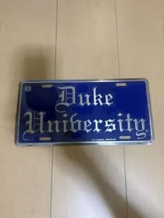 ナンバープレート アメリカン雑貨 Duke University
