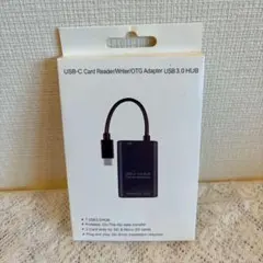 Type-C USB カードリーダー SD TF 3in1 USB3.0ポート付