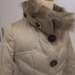 バーバリーブルーレーベルダウンコート　美品