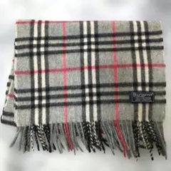 【BURBERRYS】正規品 最高級カシミヤ100 マフラー ノバチェック