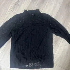 ハイネック レース