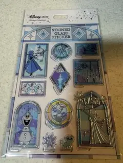 m*様 ディズニーストア Disney ステンドグラス風シール アナと雪の女王
