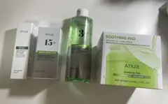【ほぼ未使用】Anuaスキンケア4点セット