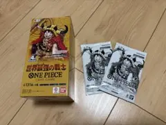 ワンピースカード 世界最強の戦士 OP-17 テープカットBOX+プロモ2枚