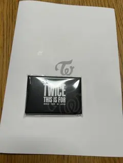 TWICE THIS IS FOR アップグレード特典　トレカ　スローガン