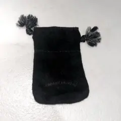 CHROME HEARTS レザー 巾着袋 革袋 クロムハーツ レザーポーチ 大