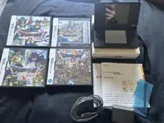 任天堂DSライト本体＆DS用ソフト ドラゴンクエスト 4本セット
