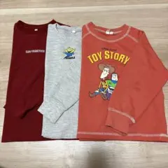 12月6日迄の出品⭐︎キッズ　長袖Tシャツ　まとめ売り　110