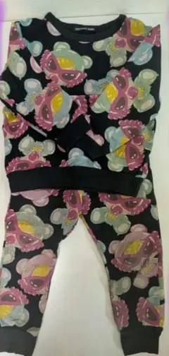 HYSTERIC MINI クマ柄 トレーナー・パンツセット 105cm