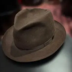 Borsalino ブラウン Rain proof line 7 3/8 - メルカリ