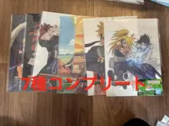 「7種セット」一番くじ NARUTO ナルト K賞 ビジュアルボード