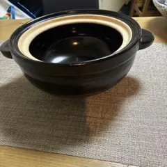 長谷園かまどさん　黒　3合炊きのサムネイル