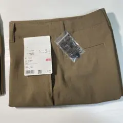 UNIQLO ハイライズストレートパンツ ブラウン 64cm