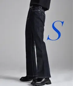 ADRER ウォッシャブルフレアデニムパンツ