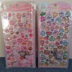 キャラクター ポップシール 2シートセット