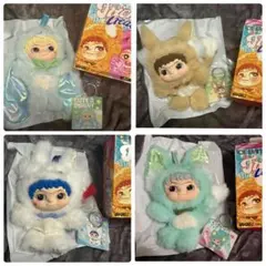 WAKUKU Trick or Treat ぬいぐるみマスコット 4種セット