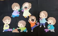 壁面飾り 楽しいお芋掘り 大きく飾れます