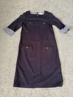 美品 マッキントッシュフィロソフィー ネイビー ワンピース 2way