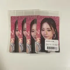 TWICE THIS IS FORオンラインくじ ツウィ ステッカー4枚セット