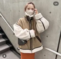 bonny ボアジャケット　アウター