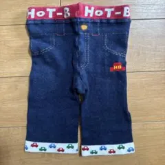 ミキハウス　HOT BISCUITS ホットビスケッツ 車スパッツ　80cm