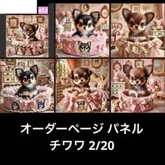 オーダーページ パネル チワワ 2/20