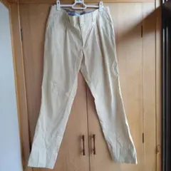 Black & White ベージュ スラックス