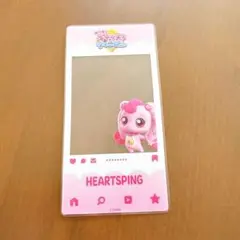 キラキラキャッチティニピン　ハチュピン　クリアカード