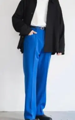 WEGO●セミフレアスラックス●ストレッチパンツ●Ｍ●美品のサムネイル