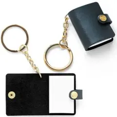 【未使用】ファイロファクス 100周年オリジナルキーリング チャコール