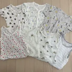 肌着　ロンパース7枚セット 80cm まとめ売り