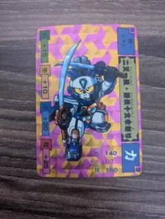 からくり剣豪伝　ムサシロード　ムサシ　キラカード からくり剣豪伝ムサシロード カードダス キラカード アマダ