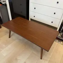 ニトリ NITORI 折りたたみローテーブル クラック 9045 DBR