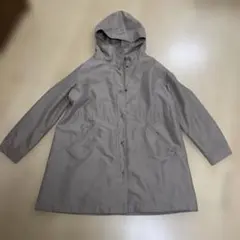 ベージュ　モカ　ジャケット　モッズコート　M