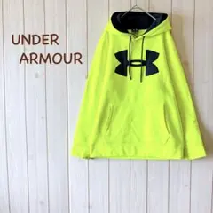 ＊UNDER ARMOUR アンダーアーマー＊ フーディー ロゴ 蛍光イエロー